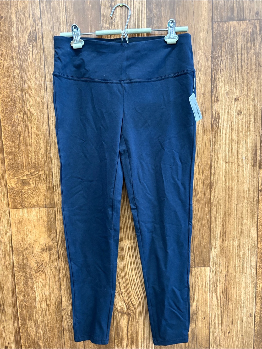 Peck & Peck Navy High-Waist Kids Leggings